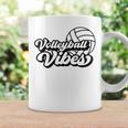 Volleyball Game Day Vibes Volleyball Mom Mothers Day Coffee Mug Gifts ideas