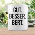 Weißes Herren Tassen Gut Besser Bert, Lustiges Spruch Tee Geschenkideen