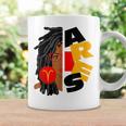 Womens Aries Girl Afro Locs Girl Zodiac Signs Birthday Coffee Mug Gifts ideas