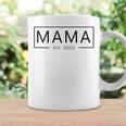 Womens Mama Est 2023 Promoted To Mommy Mothers Day 2023 Coffee Mug Gifts ideas