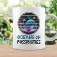 Womens Oceans Of Possibilities Summer Reading 2023 Retro Vintage Coffee Mug Gifts ideas
