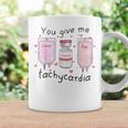 You Give Me Tachycardia Funny Icu Nurse Valentines Day Coffee Mug Gifts ideas