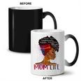 Black Woman Dope Mom Life African American Mothers Day Coffee Color Changing Mug