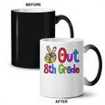 Peace Out 8Th Grade Last Day Of School Eighth Grade Grad Coffee Color Changing Mug Peace Out 8Th Grade Last Day Of School Eighth Grade Grad Coffee Color Changing Mug