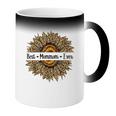 Best Mommom Ever Sunflower Mommom Mothers Day Gifts Coffee Color Changing Mug