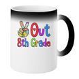 Peace Out 8Th Grade Last Day Of School Eighth Grade Grad Coffee Color Changing Mug Peace Out 8Th Grade Last Day Of School Eighth Grade Grad Coffee Color Changing Mug