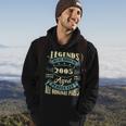 18Th Birthday Gifts Vintage Legends Born In 2005 18 Year Old Hoodie Lifestyle