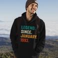 30 Year Old Gift 30Th Birthday Legend Since January 1993 Hoodie Lifestyle