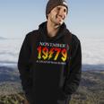 40Th Birthday November 1979 Forty Year Old Men Legend Gift Hoodie Lifestyle