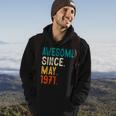 52 Year Old Awesome Since May 1971 52Nd Birthday Hoodie Lifestyle