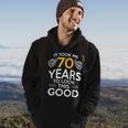 70Th Birthday Gift Took Me 70 Years - 70 Year Old Men Hoodie Graphic Print Hooded Sweatshirt Lifestyle