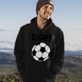 8 Year Old Soccer Birthday Party 8Th Birthday Hoodie Lifestyle