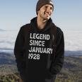 95 Geburtstag Männer Frauen Legende Seit Januar 1928 Langarm Hoodie Lebensstil