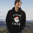 Ask Your Mom If Im Real Funny Christmas Santa Claus Xmas Hoodie Lifestyle