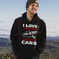 Auto Car Mechanic Gift I Love One Woman And Several Cars Hoodie Lifestyle