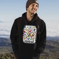 Be Kind Autism Awareness Ribbon Leopard Hoodie Lifestyle