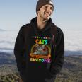 Because Cats Are Freaking Awesome Gift Friends Funny Design Gift Hoodie Lifestyle