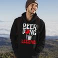 Beer Pong Legend Alkohol Trinkspiel Beer Pong V2 Hoodie Lebensstil