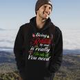 Being Related Is Really The Only You Need Christmas Men Hoodie Graphic Print Hooded Sweatshirt Lifestyle