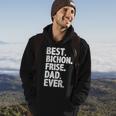Best Bichon Frise Dad Ever Funny Dog Owner Daddy Cool Father Hoodie Lifestyle