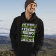 Best Buddy Fisher Gift Were More Than Just Fishing Friends Men Hoodie Graphic Print Hooded Sweatshirt Lifestyle