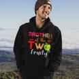 Brother Of The Twotti Frutti 2Nd Birthday Party Fruit Themed Hoodie Lifestyle