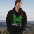 Butterfly Cerebral Palsy Awareness Cp Green Ribbon Support Hoodie Lifestyle