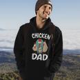 Chicken Dad Funny Fathers Day Men Kids Hoodie Lifestyle
