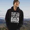 Cool Step Up Dad For Men Father Worlds Best Stepdad Ever Hoodie Lifestyle