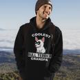 Coolest English Bull Terrier Grandpa Funny Dog Grandfather Hoodie Lifestyle