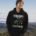 Cousin Of The Birthday Boy Tractor Farm Birthday Party Hoodie Lifestyle