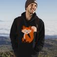 Cute Fox - Adorable Illustration - Classic Hoodie Lifestyle