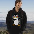 Dabbing Penguin Cute Animal Birthday Party Gift Hoodie Lifestyle