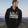 Dad Mr Fix It Funny Fathers Day For Father Of A Son Daddy Gift For Mens Hoodie Lifestyle