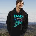 Dad Of The Birthday Mermaid Matching Family Bday Party Hoodie Lifestyle