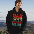 Dad The Man The Myth The Lawn Mowing Legend Hoodie Lifestyle