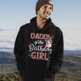 Daddy Of The Birthday Girl Cow Farm Birthday Party Dad Papa Hoodie Lifestyle