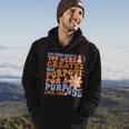Dear Person Behind Me You Were Created On Purpose Back Print Hoodie Lifestyle