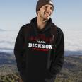Dickson Surname Family Name Team Dickson Lifetime Member Men Hoodie Graphic Print Hooded Sweatshirt Lifestyle