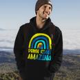 Down Right Amazing Down Syndrome Awareness Hoodie Lifestyle