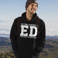 Ed Personal Name First Name Funny Ed Hoodie Lifestyle