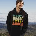 Fathers Day Gift Not Just A Beard Its A Saddle Gifts For Men Hoodie Lifestyle