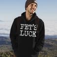 Fets Luck V2 Men Hoodie Graphic Print Hooded Sweatshirt Lifestyle