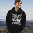 Finger Weg Ich Habe Eine Verrückte Oma Und Keine Angst Oma Hoodie Lebensstil