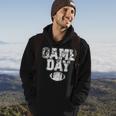 Football Day Game Vintage Distressed Graphic Mens Womens Dad Hoodie Lifestyle