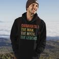 Funny Chihuahua Dad The Man Myth Legend Retro Gift For Mens Hoodie Lifestyle