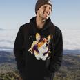 Funny Cute Corgi Cool Pembroke Welsh Corgi Hoodie Lifestyle