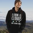 Funny Meteorologist Gift Cool Chaser Weather Forecast Clouds Hoodie Lifestyle