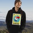 Funny Mexican Design For Grandpa - La Super Abuela Hoodie Lifestyle