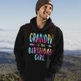 Grandpa Of The Birthday For Girl Tie Dye Colorful Bday Girl Hoodie Lifestyle